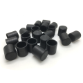 Custom NR NBR FKM VMQ black round rubber cap, abrasion proof rubber pipe cap, silicone end cap hole plug rubber cap button